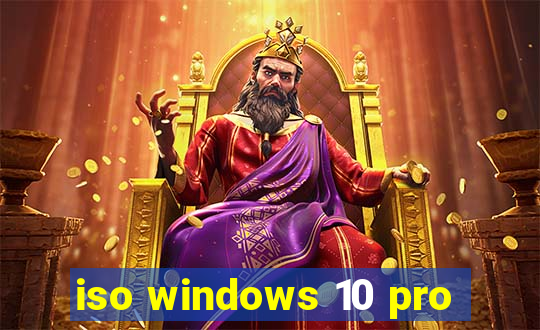 iso windows 10 pro